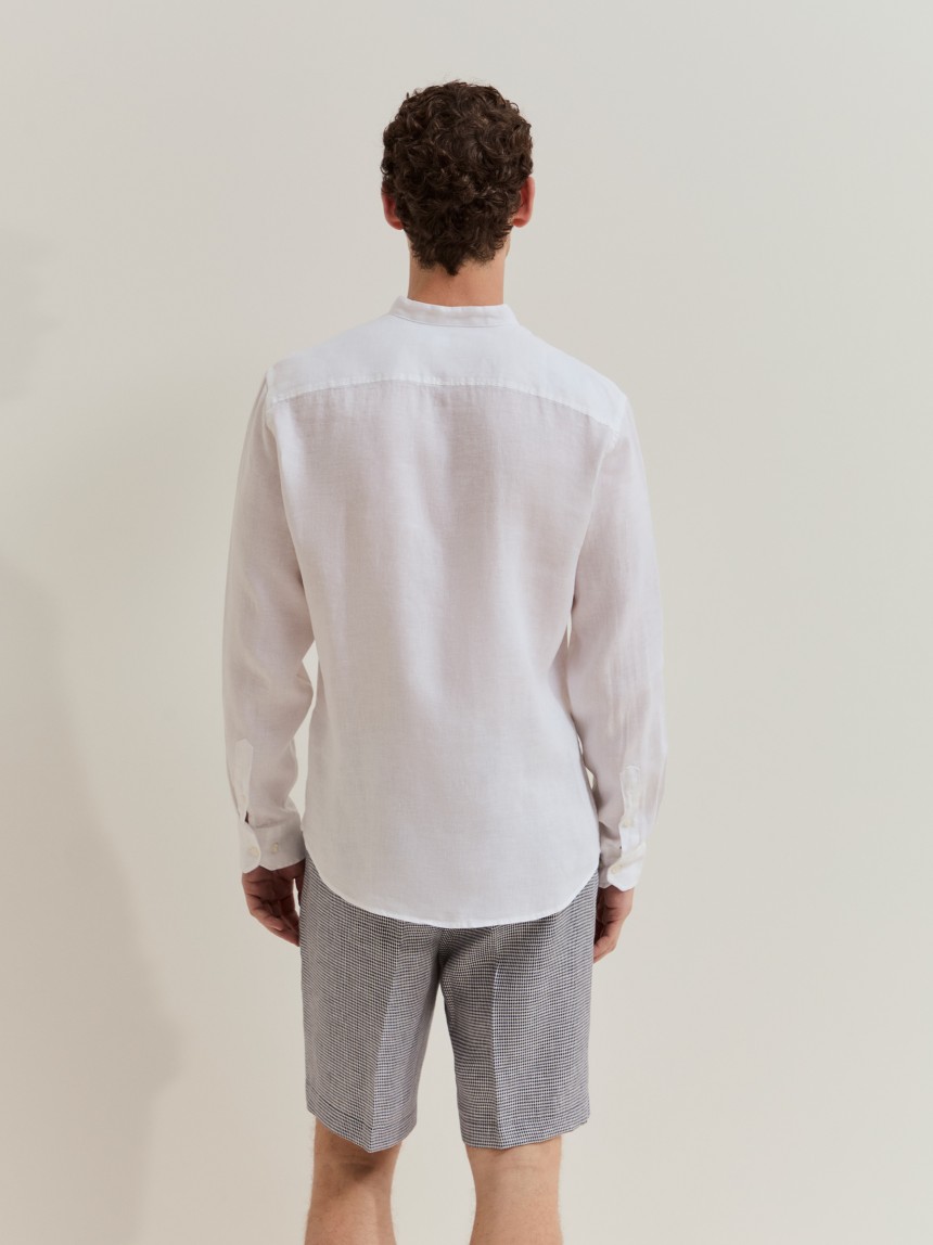 Camisa cl�ssica em linho