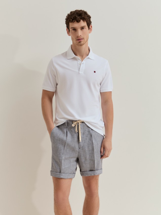 Regular fit piqu� polo shirt