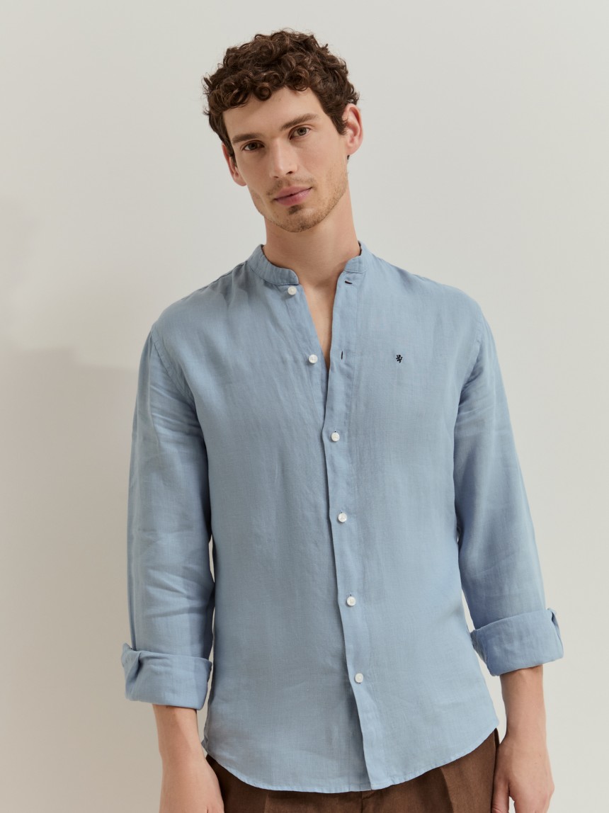 Camisa cl�ssica em linho