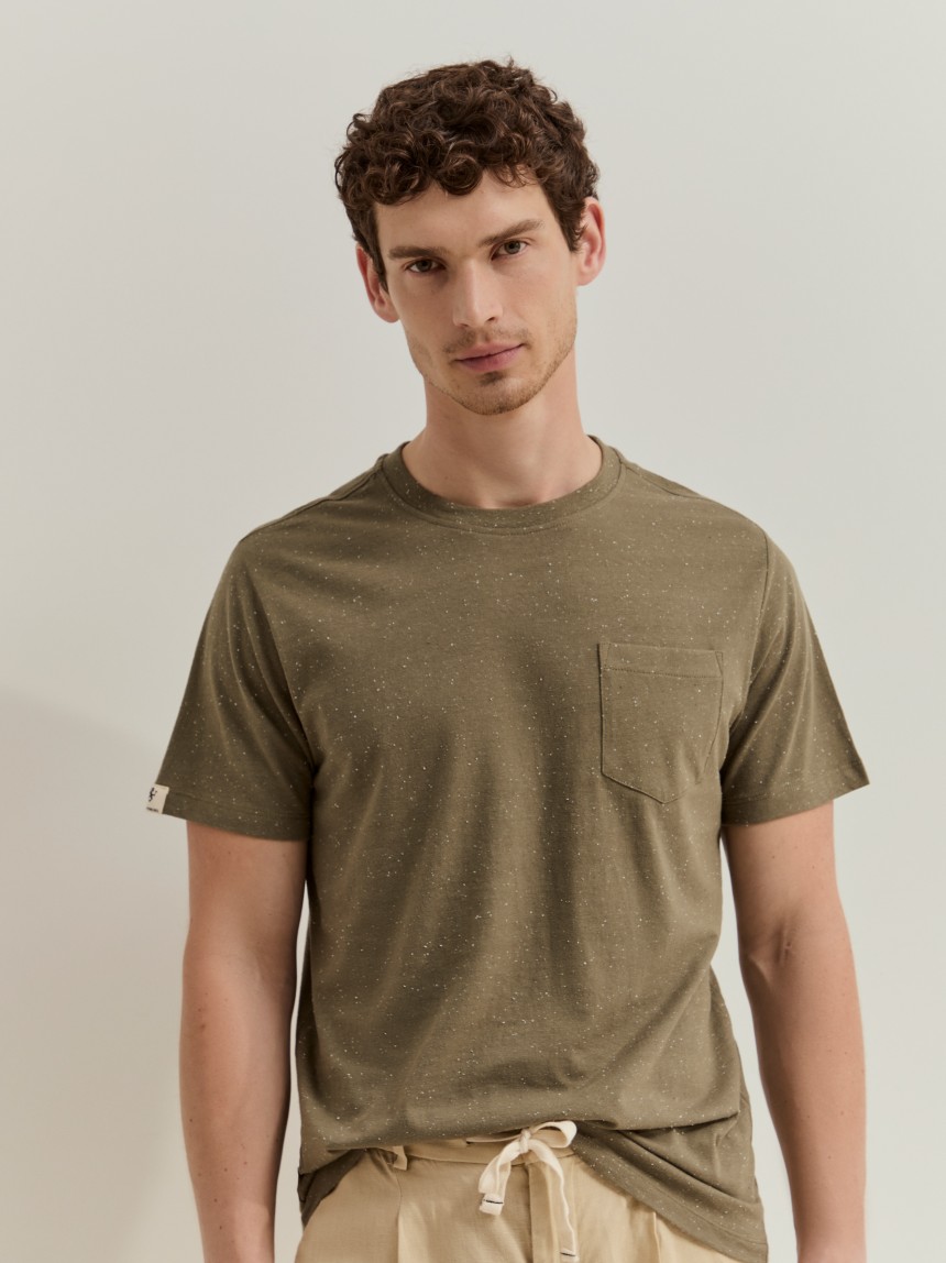 T-shirt em algod�o