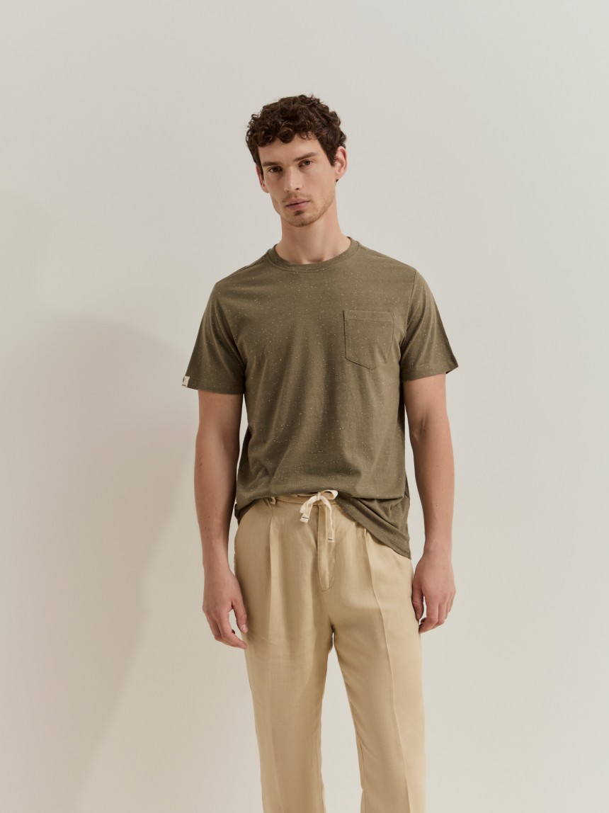 T-shirt em algod�o