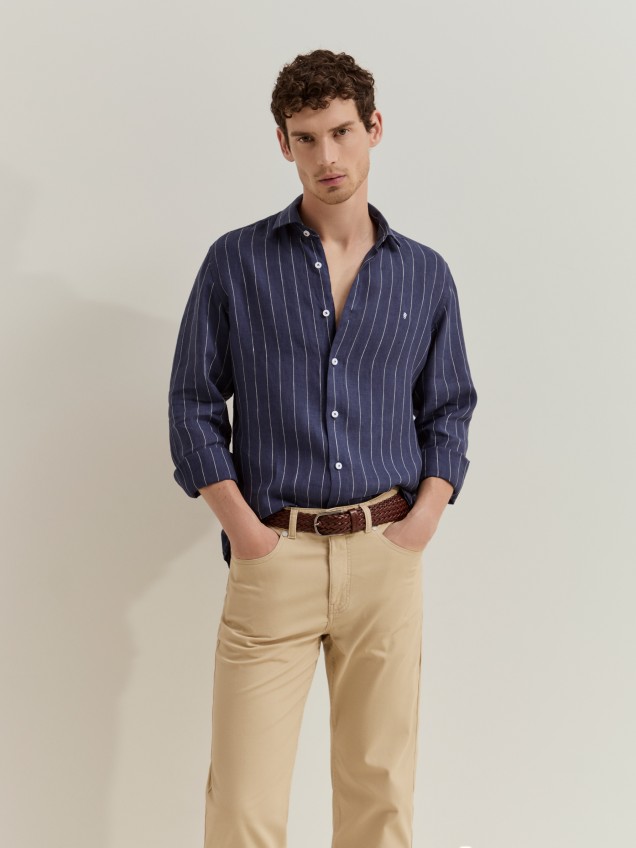 Calças regular fit