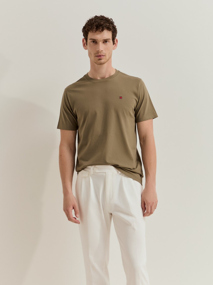 T-shirt em algod�o