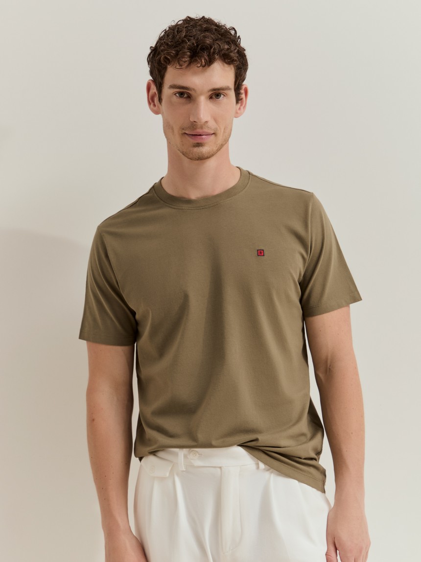 T-shirt em algod�o