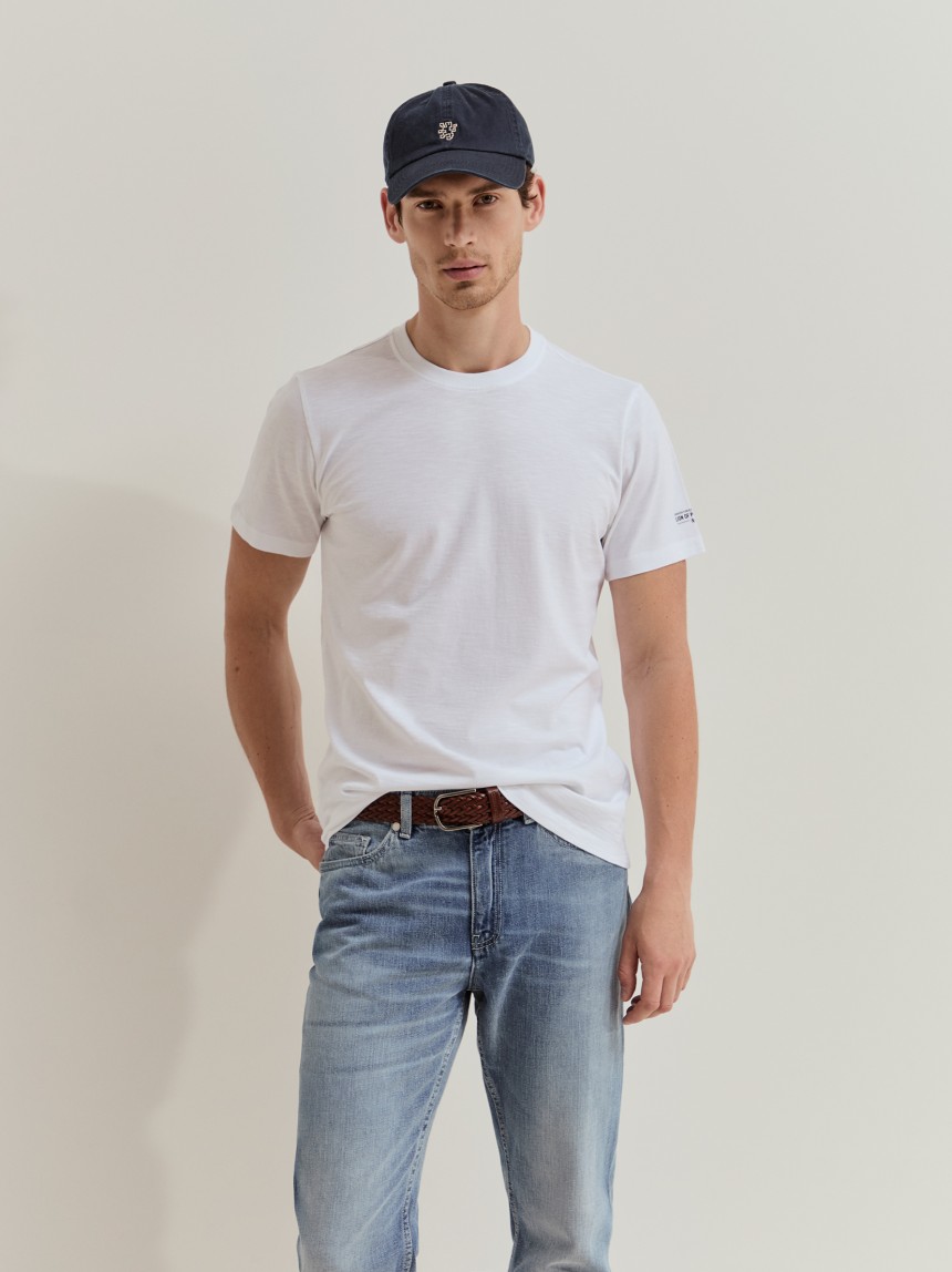 T-shirt em algod�o