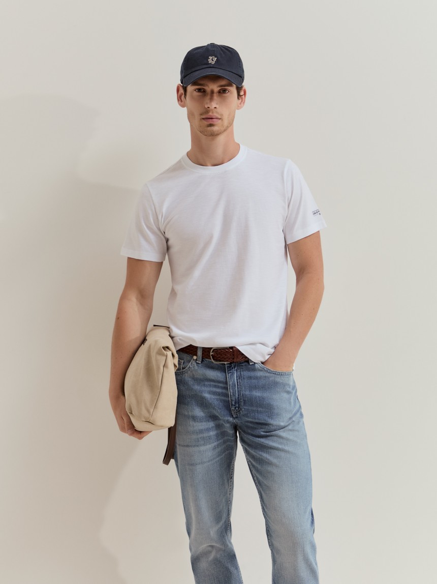 T-shirt em algod�o