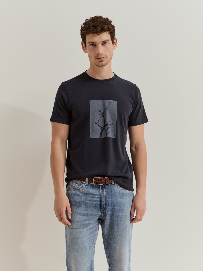 T-shirt em algod�o