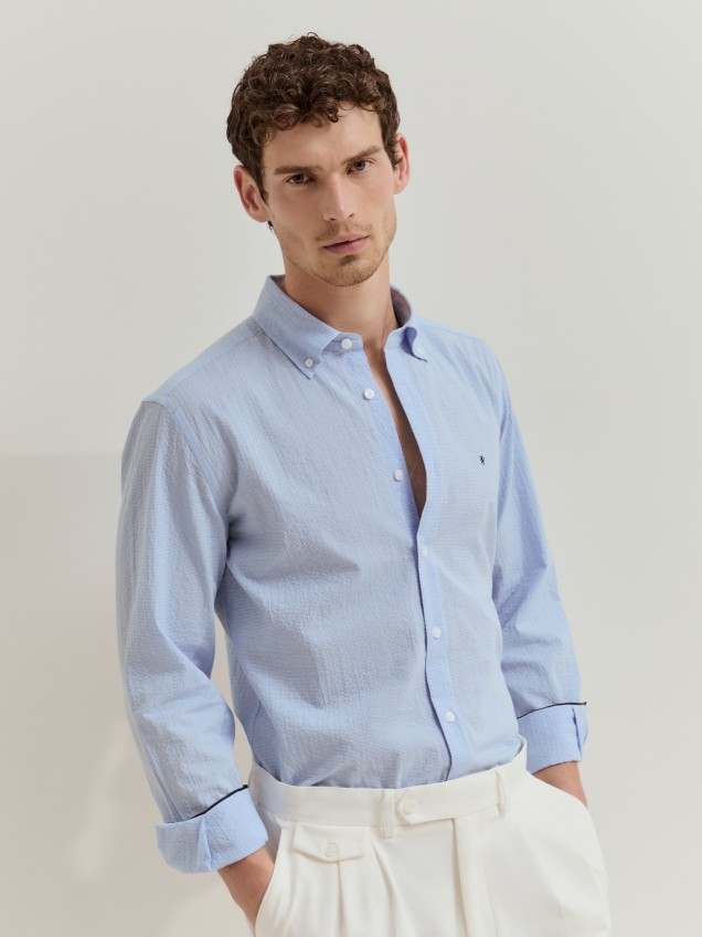 Camisa slim fit