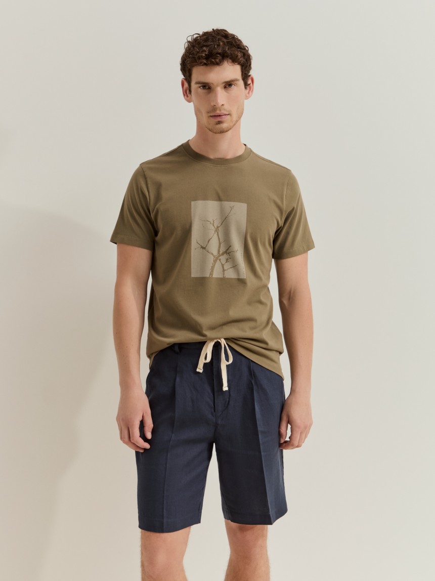 T-shirt em algod�o