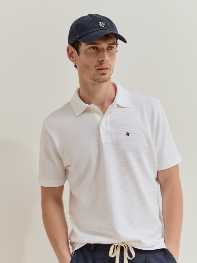 Polo de manga curta