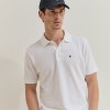Polo de manga curta