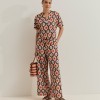 Wide-leg trousers