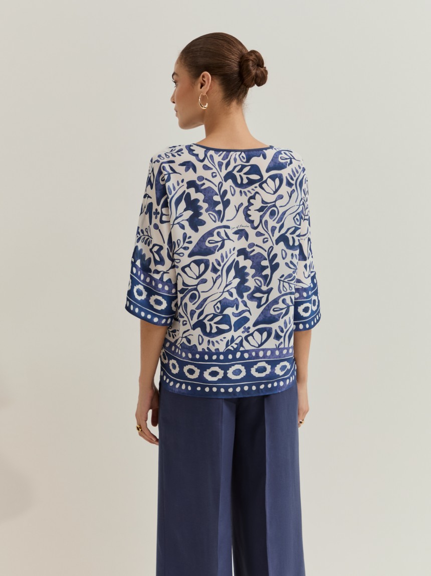Printed blouse