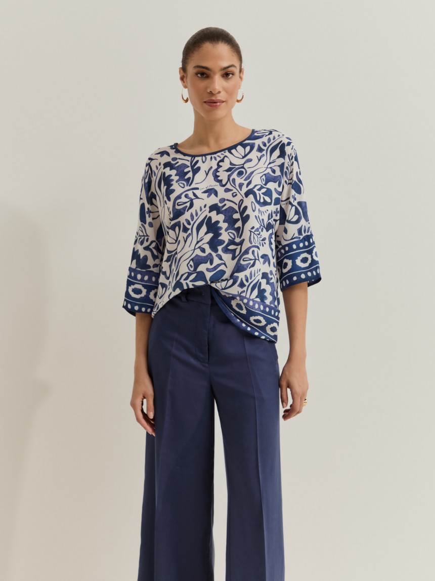 Printed blouse