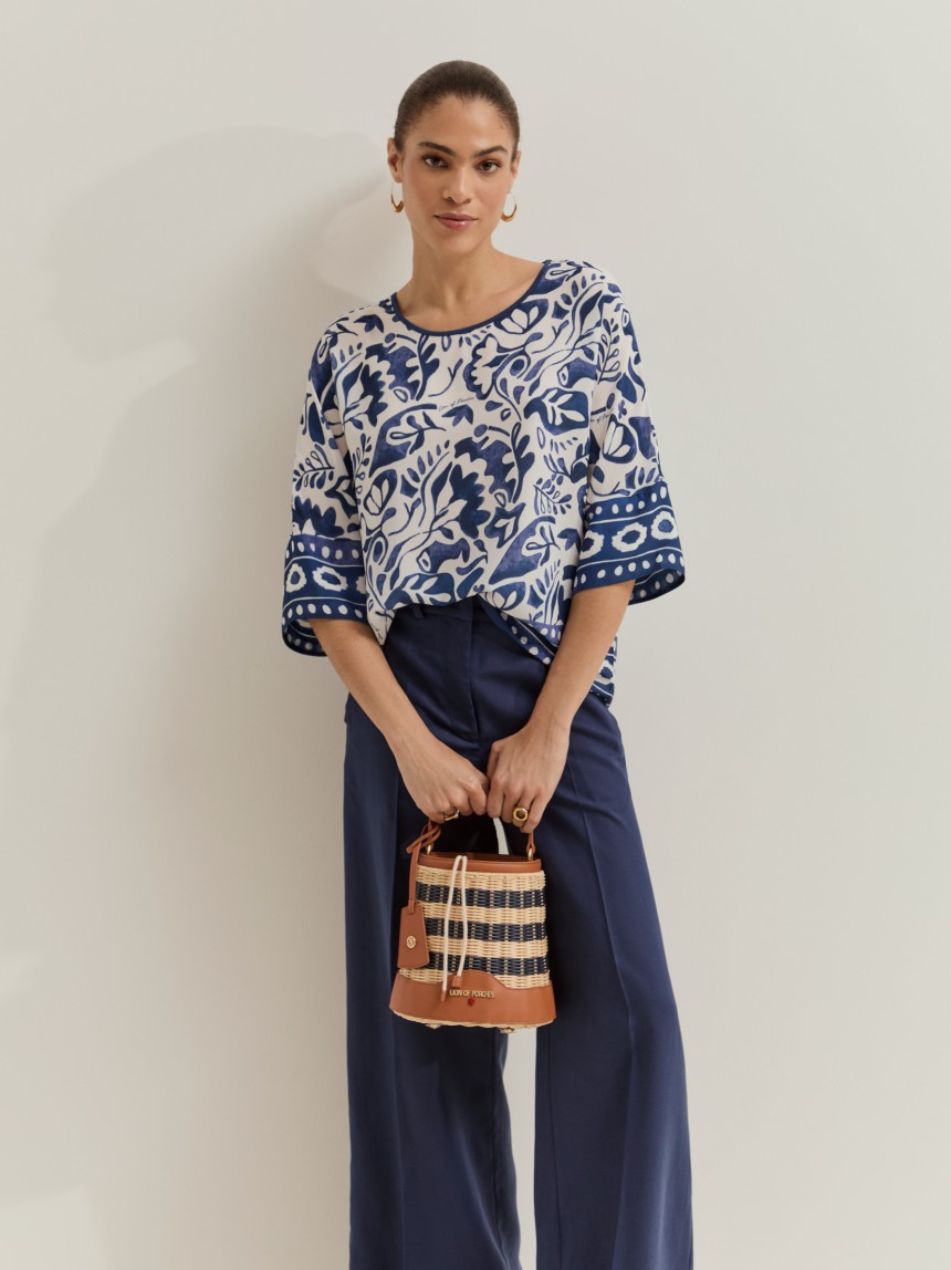 Printed blouse