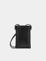 Bolsa porta-telem�vel em pele