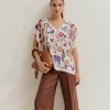 Printed blouse
