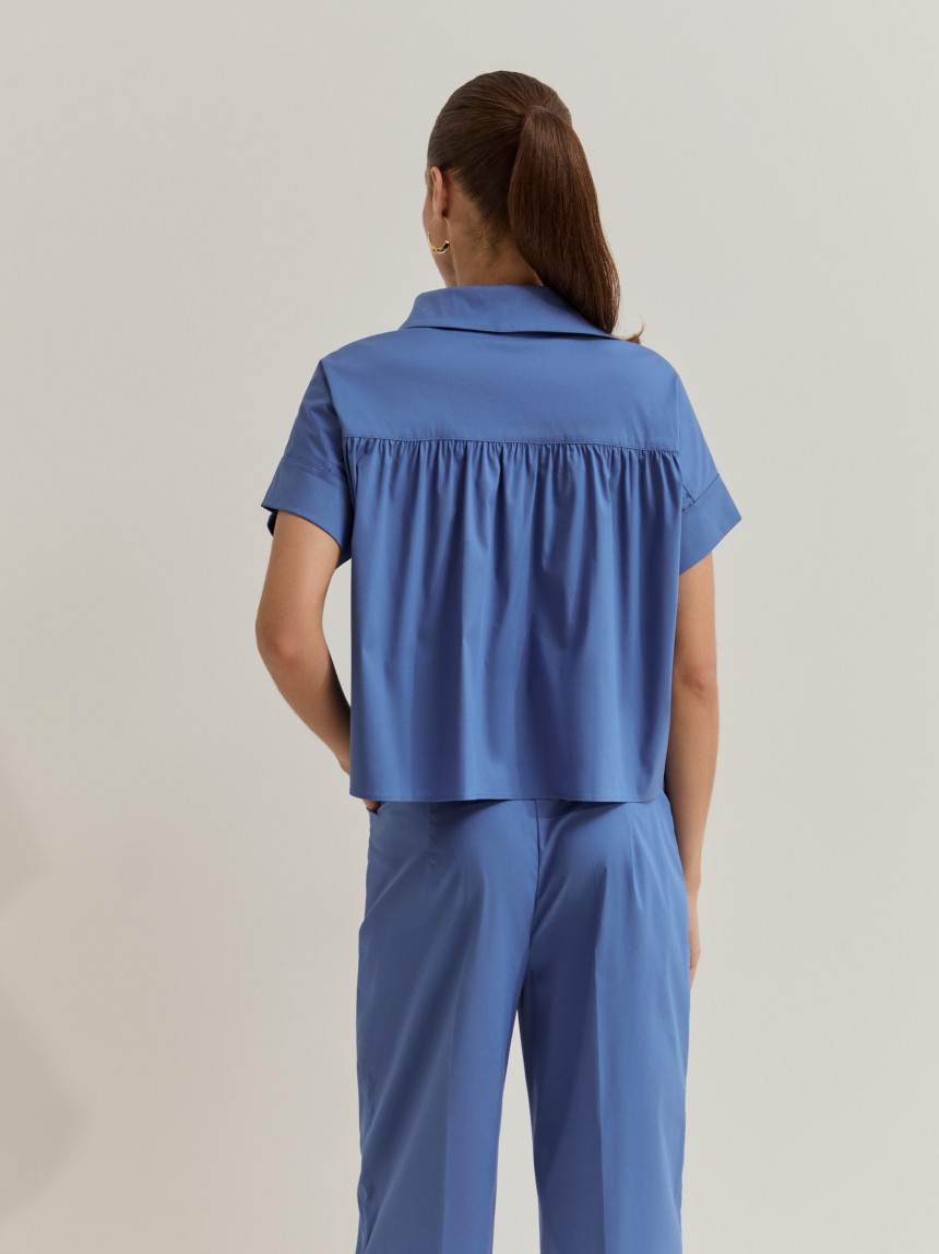 Blusa de manga curta