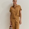 Short-sleeved blouse