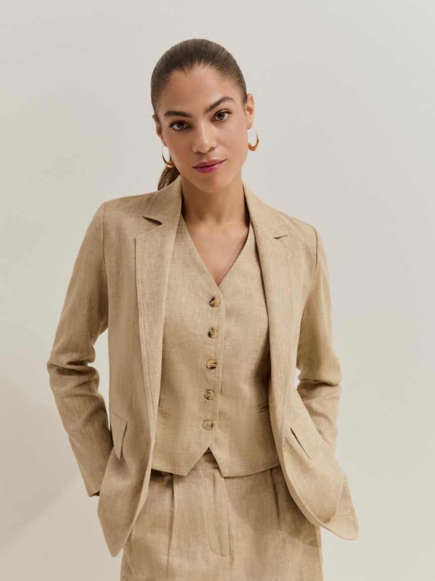Regular fit blazer