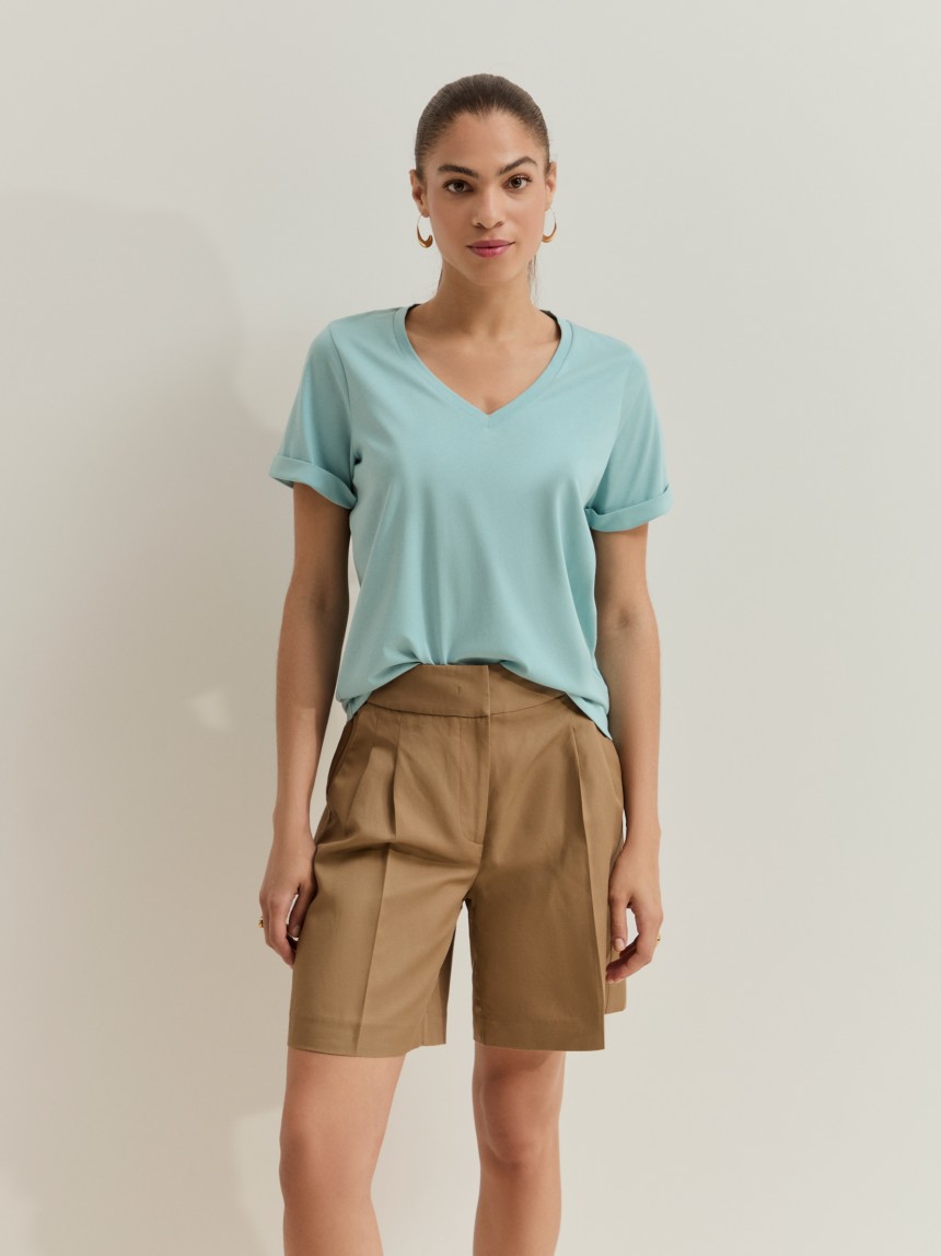 T-shirt em algod�o