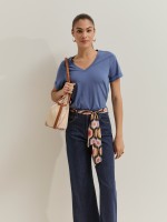 T-shirt em algod�o