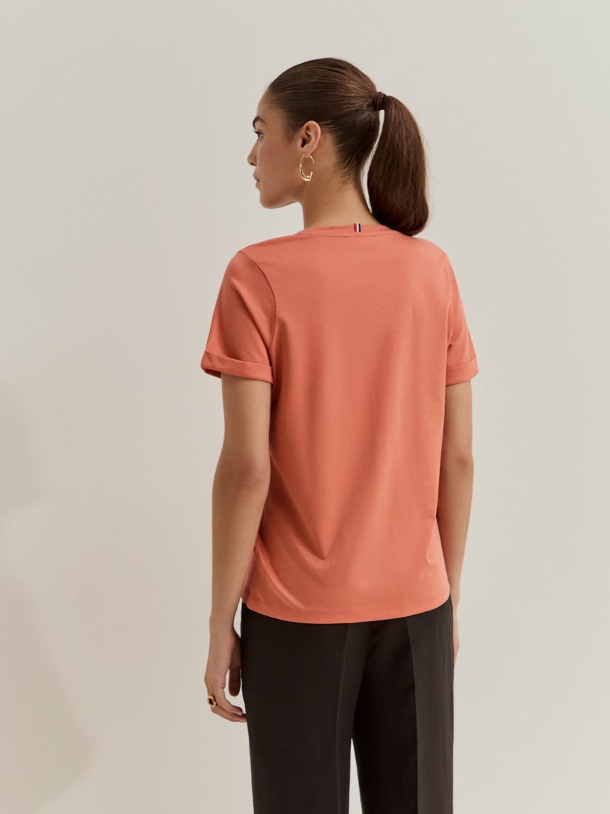 T-shirt em algod�o
