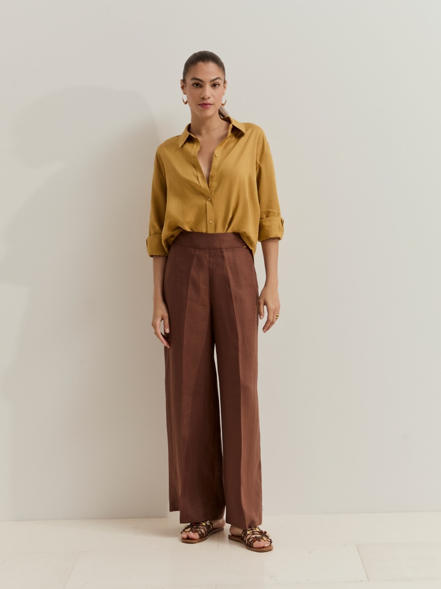 Linen trousers