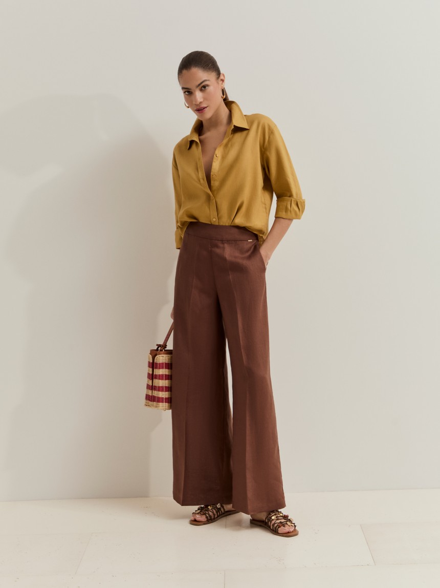 Linen trousers