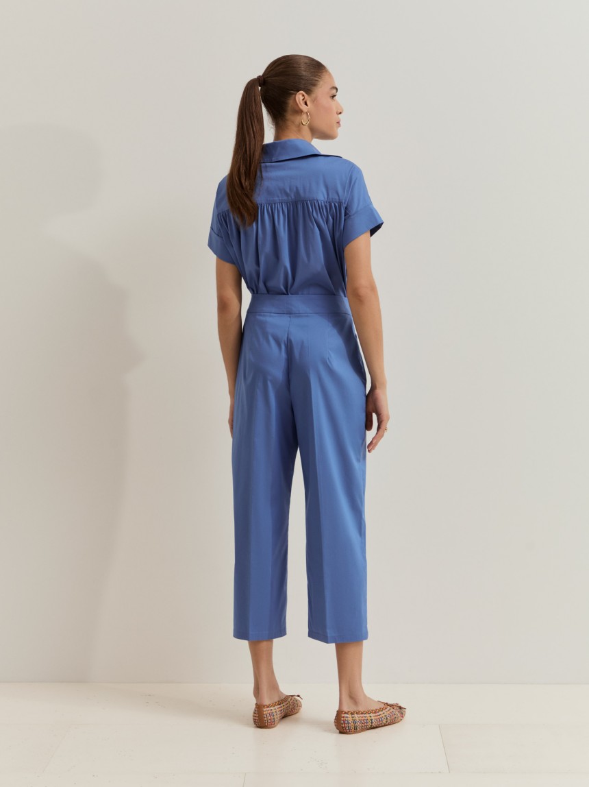 Wide-leg trousers