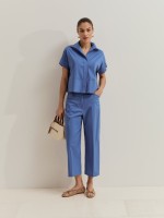 Wide-leg trousers