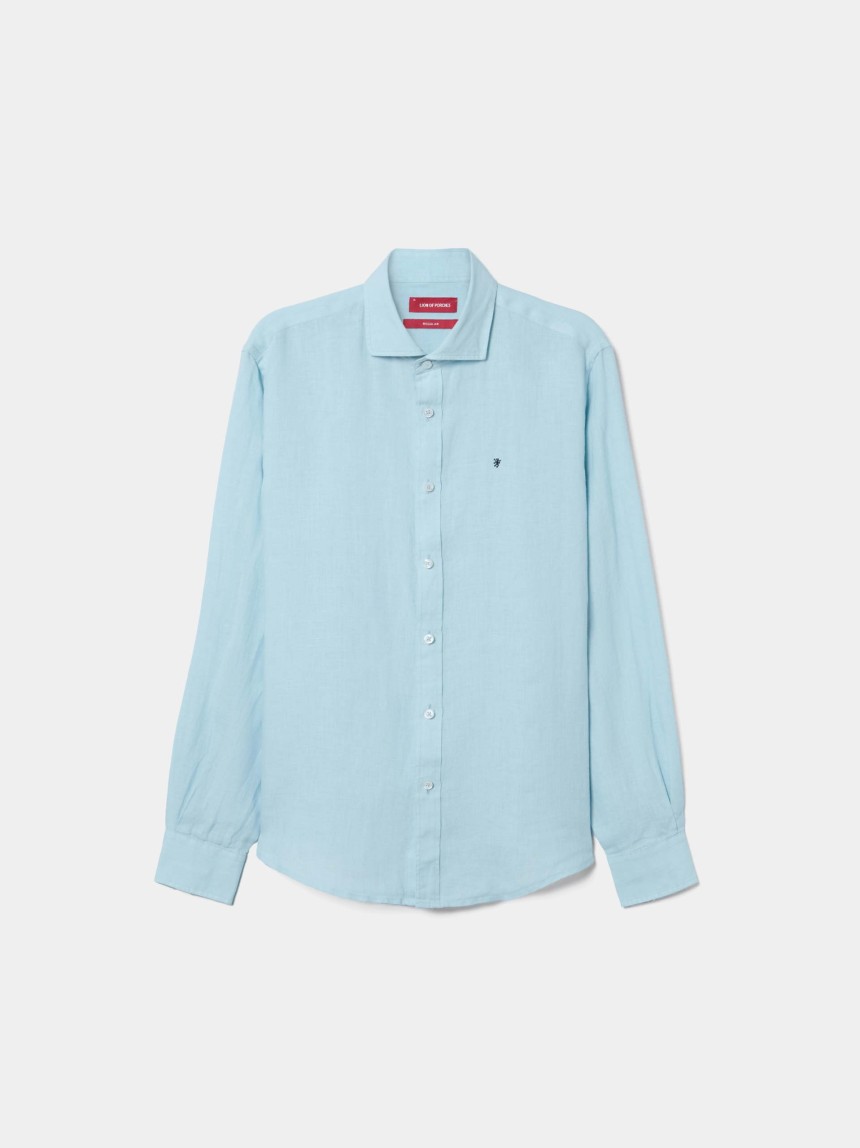 Camisa de linho regular fit