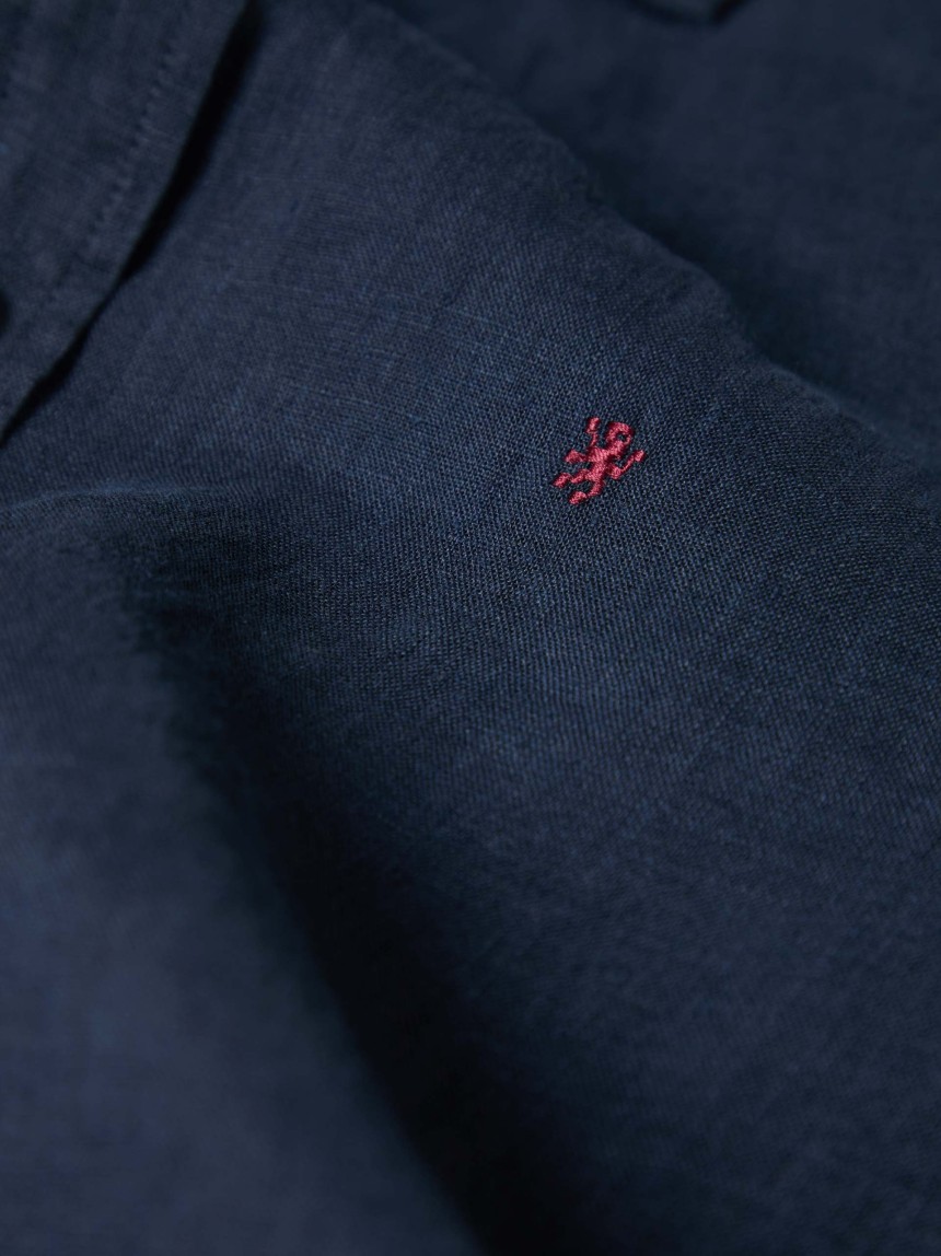 Camisa de linho regular fit