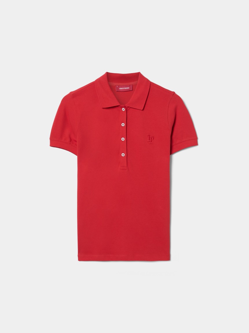 Polo de piqu� de algod�n