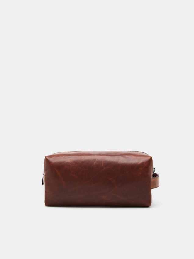 Necessaire em pele