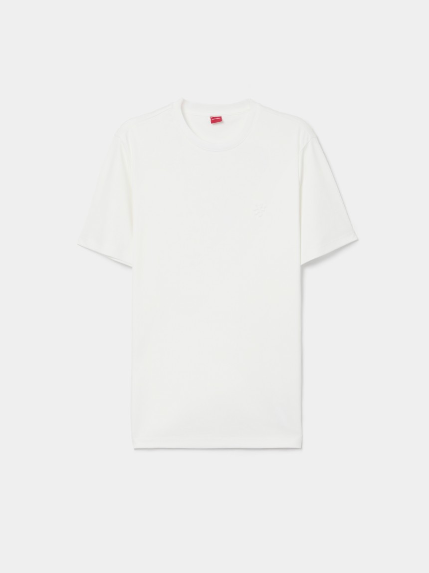 T-shirt b�sica de manga curta