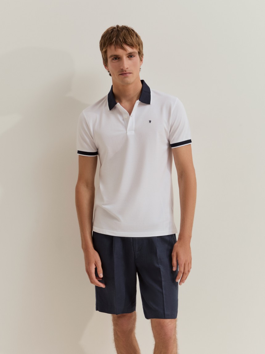 Polo de manga corta