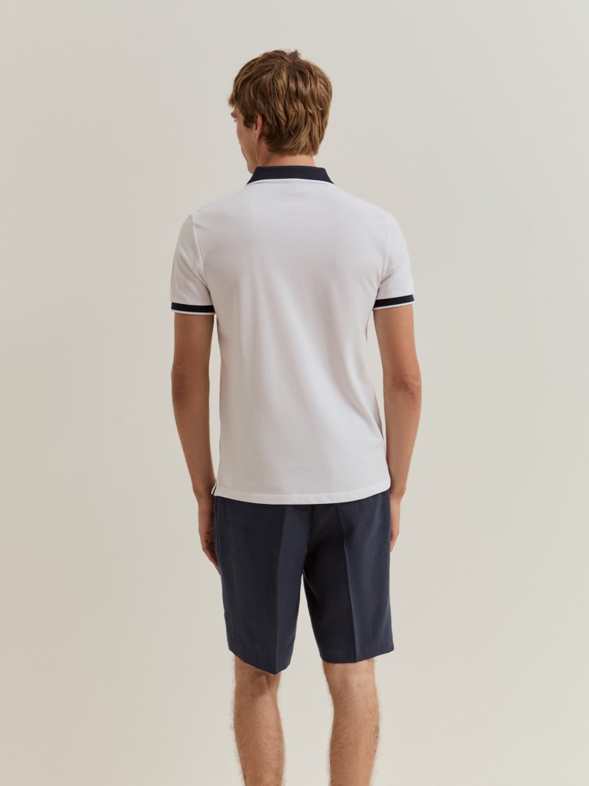 Polo de manga corta