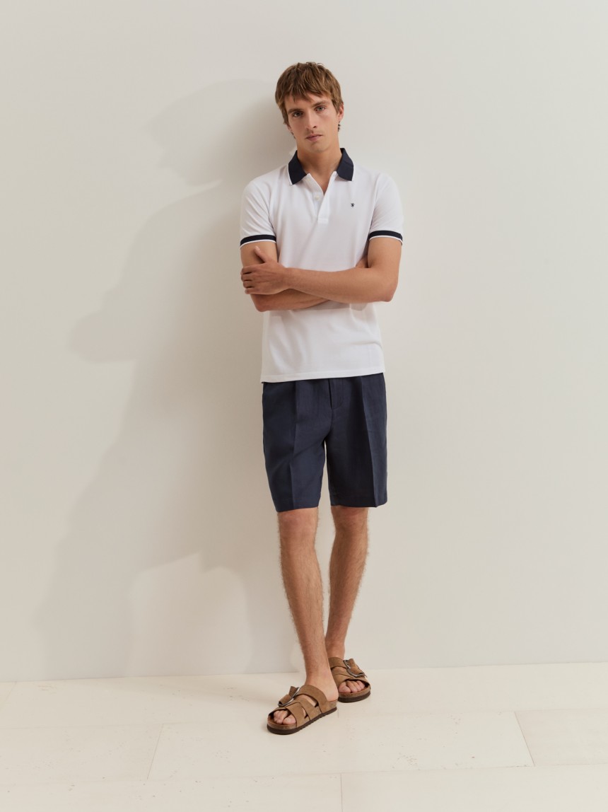 Polo de manga corta