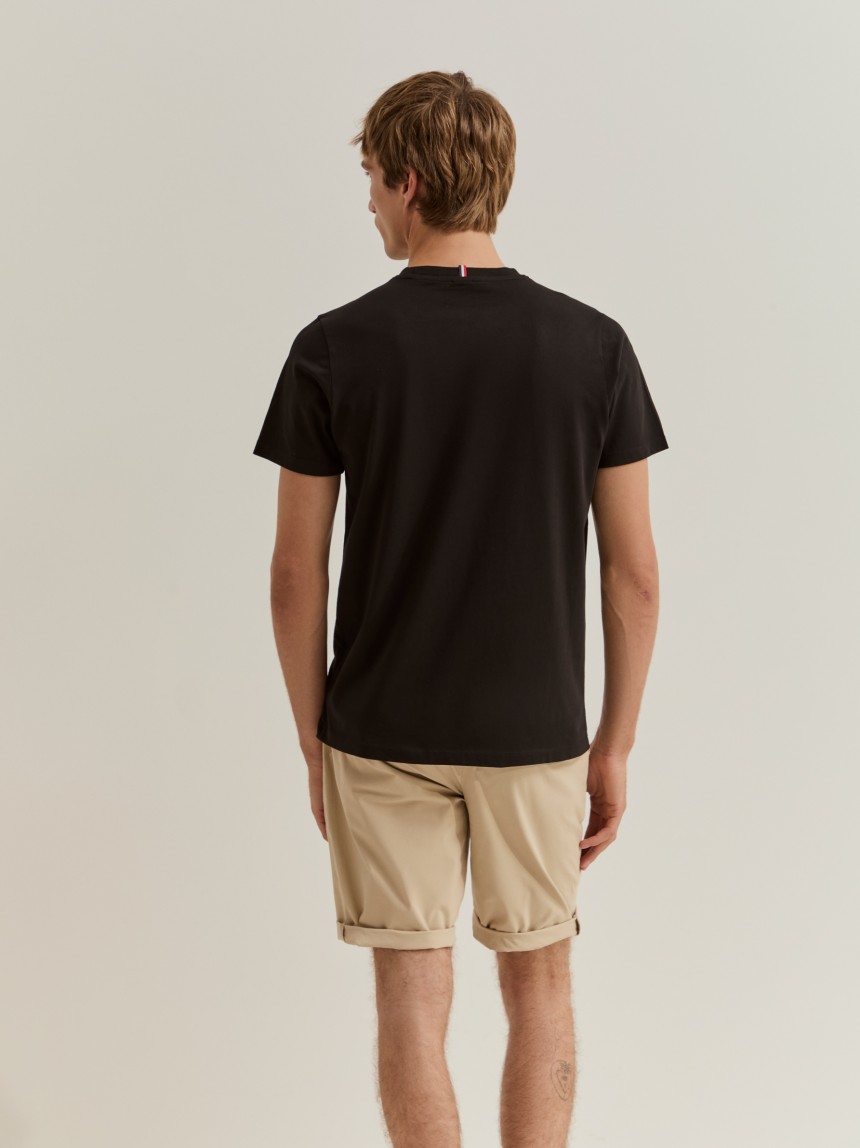 T-shirt b�sica de algod�o