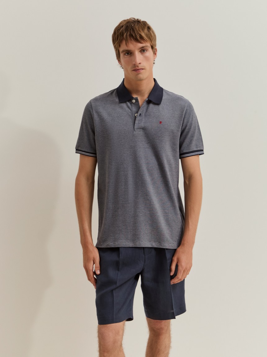 Short-sleeved polo