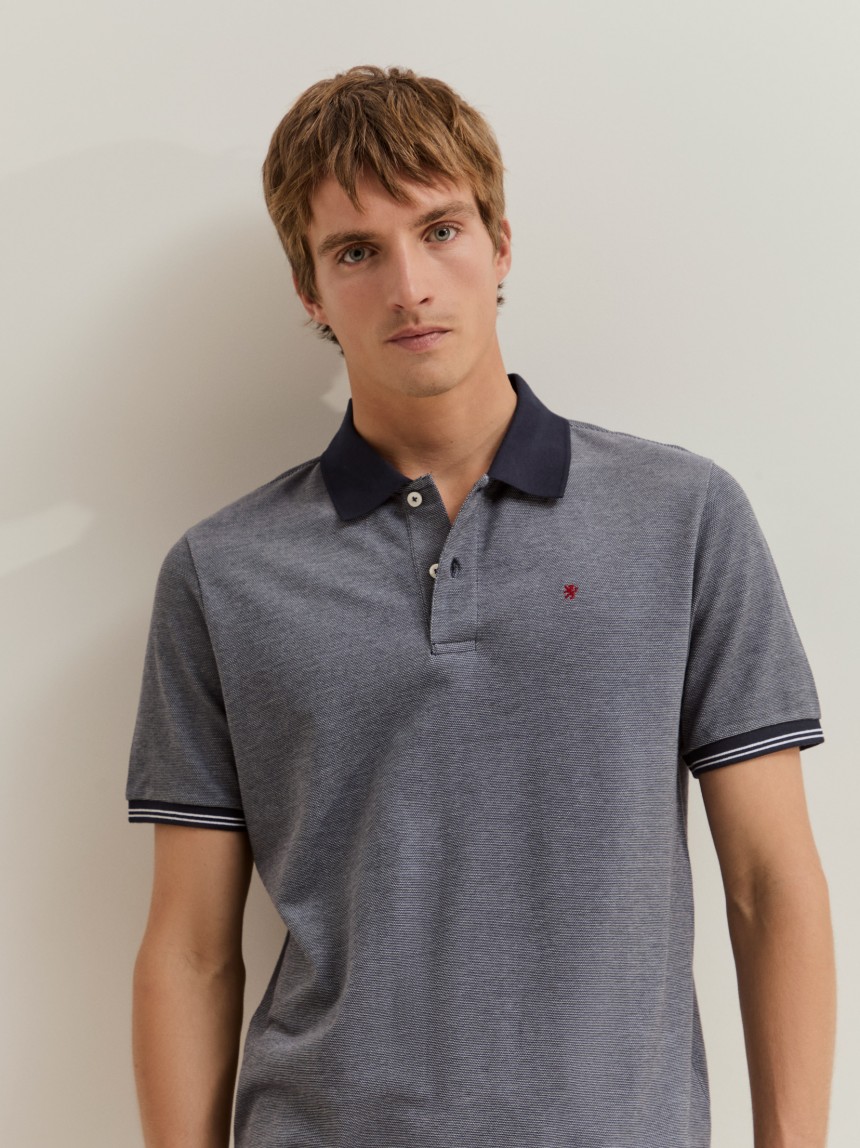 Short-sleeved polo