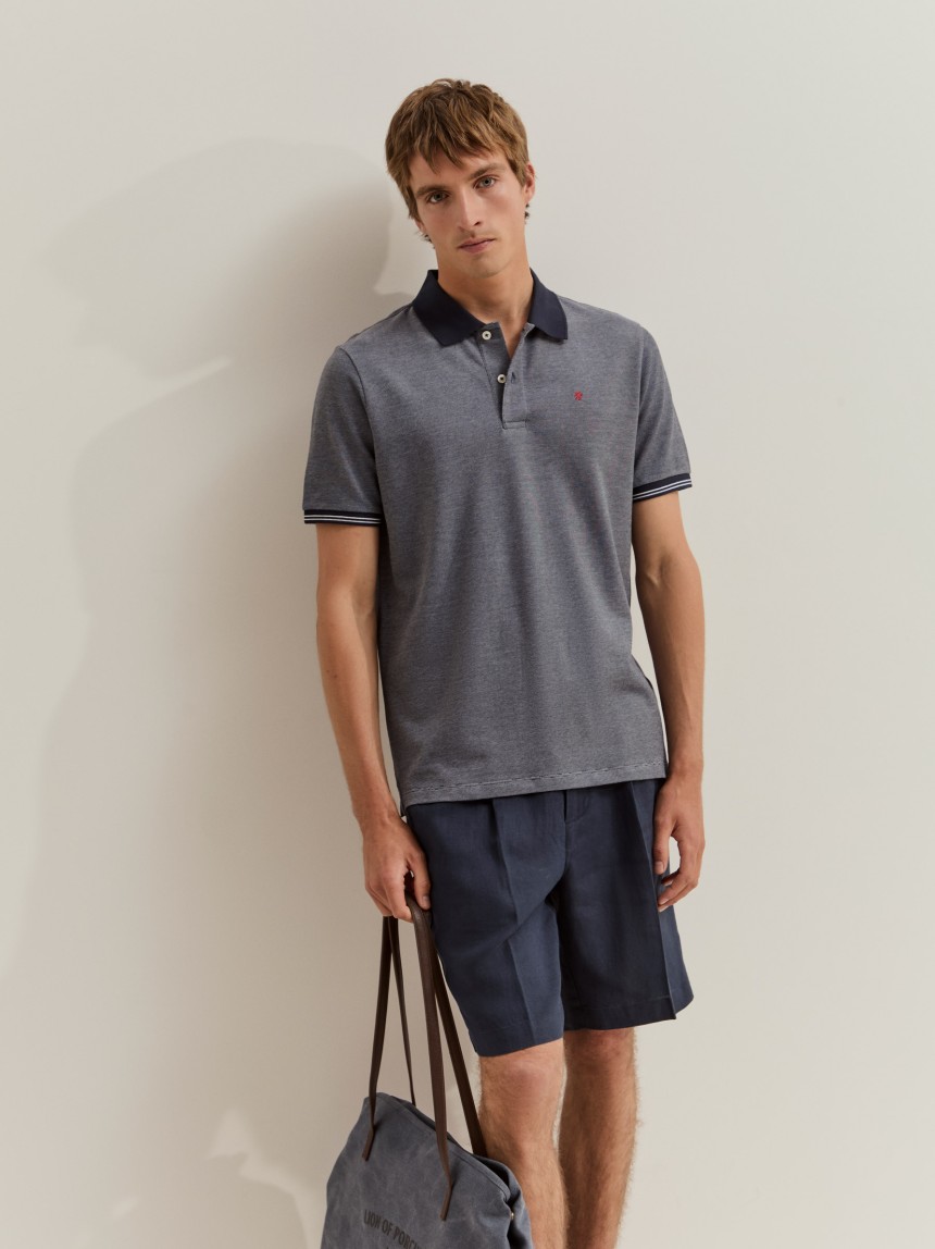 Short-sleeved polo