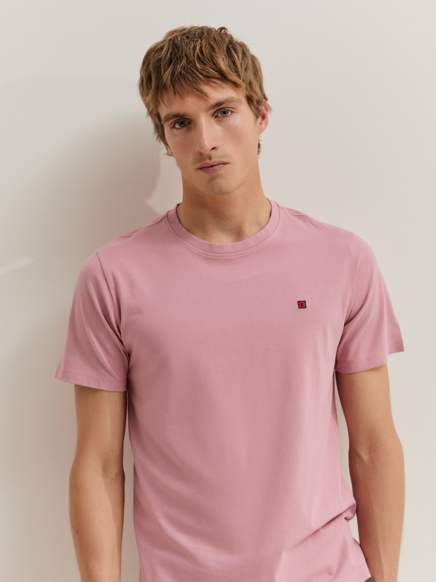 T-shirt em algod�o