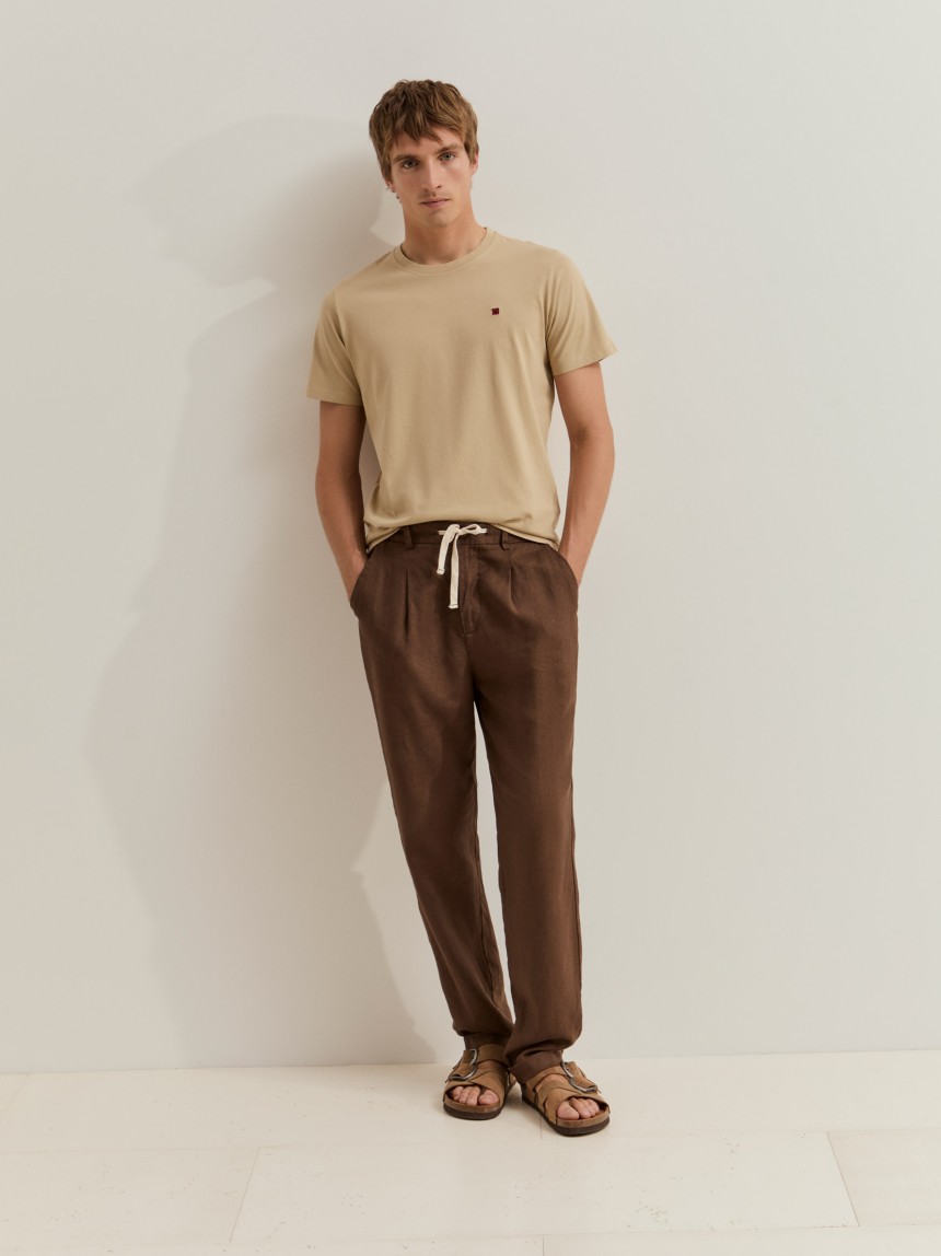 T-shirt em algod�o