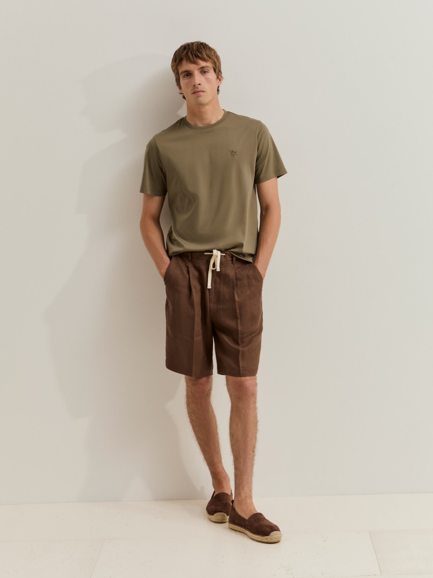 T-shirt em algod�o