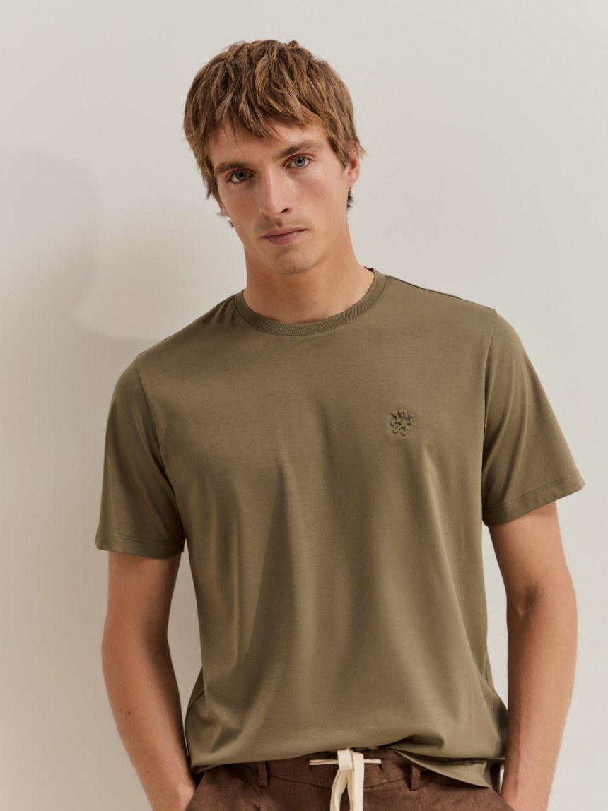 T-shirt em algod�o