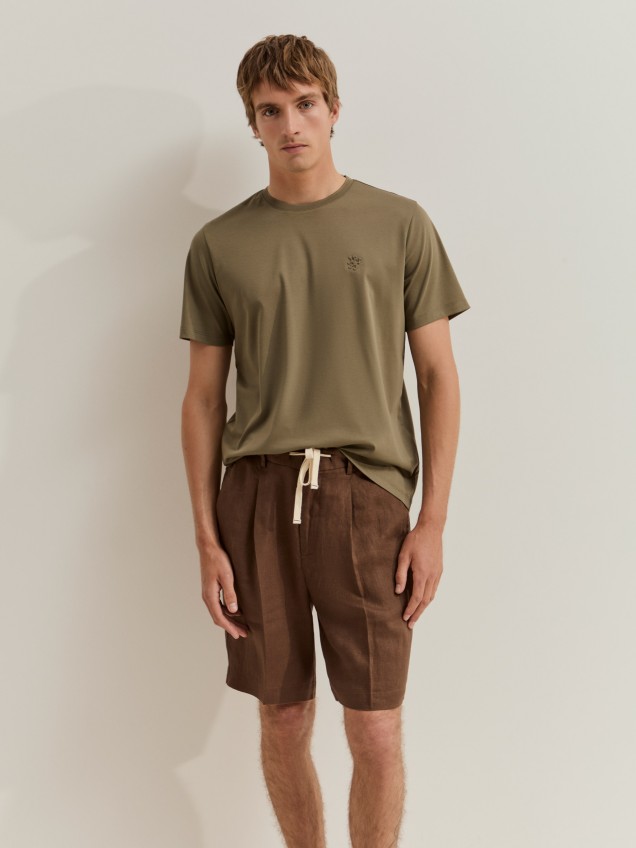 T-shirt em algod�o