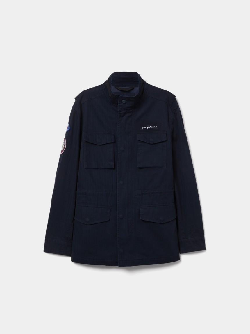 High-neck jacket