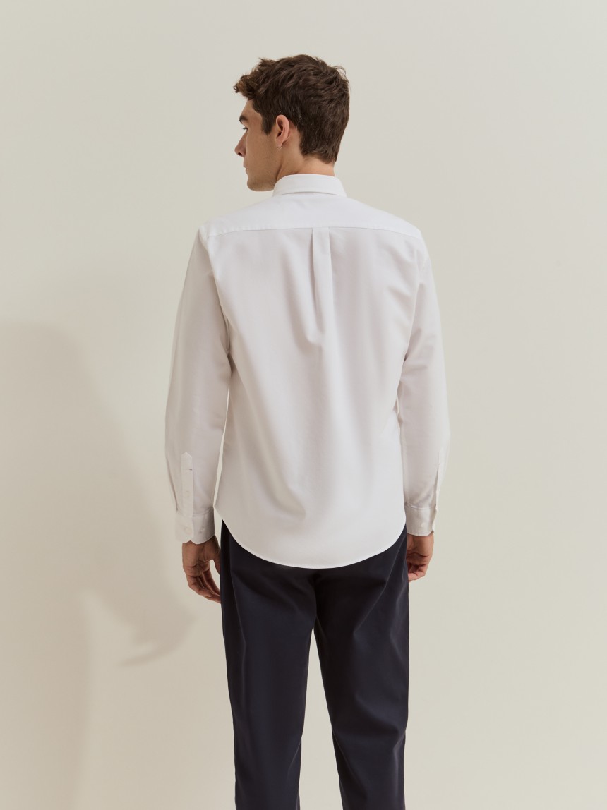 Camisa oxford regular fit